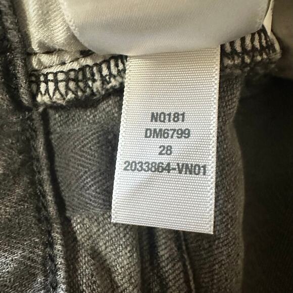 MADEWELL | The '90s Straight Crop Jean Benley Wash Stretch Raw Hems | Size 28 - Picture 11 of 11